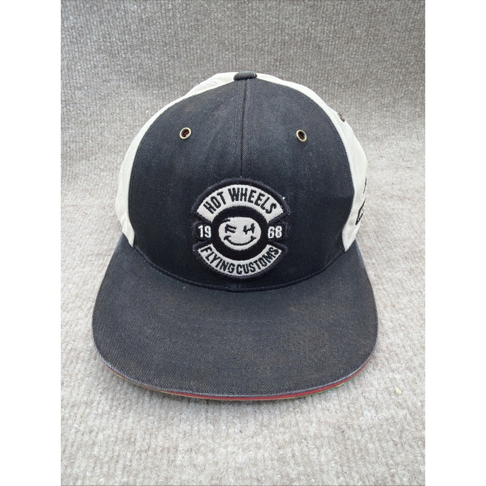 FASTHOUSE Dash Hot Wheels 1968 Hat Adult Black And Beige